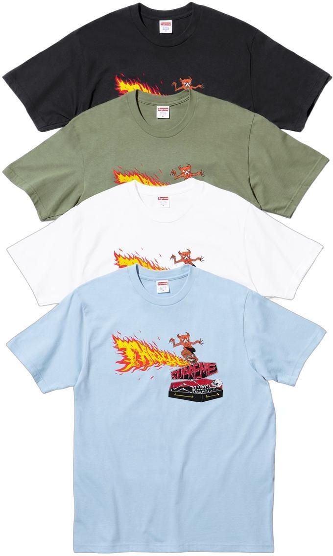 Supreme®/Thrasher® Back Tail Tee view 6